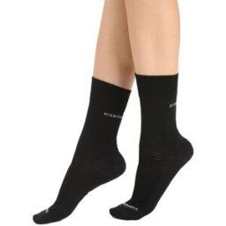 Icebreaker Hike Liner Crew Dam, Black, S