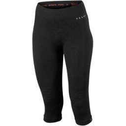 Falke Wool-Tech 3/4 Tights Dam, Black, L