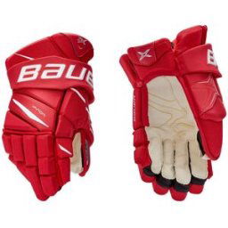 Bauer Vapor 2X Handske Senior, Röd, 15