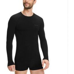 Falke Long sleeve Shirt Wool-Tech Light, Black, S