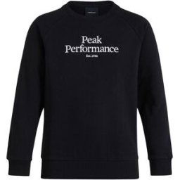 Peak Performance Original Crew Junior, 150, Black/Offwhite