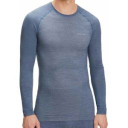 Falke Long Sleeved Shirt Wool-Tech Light Herr, Blå, S