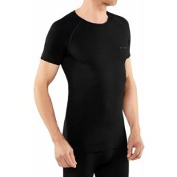 Falke Wool-Tech Light SS T-shirt Herr, Svart, S
