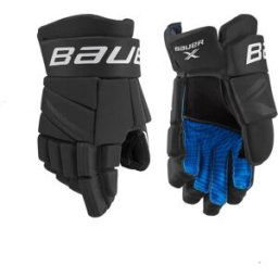 Bauer Handskar X Senior Black, Svart/Vit, 14
