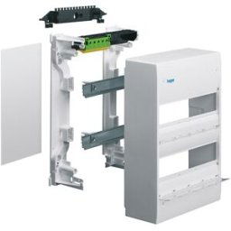 Hager Gd413s Normkapsling Utanpåliggande, Ip30 4 X 13 Moduler, Elfördelning & Strömförsörjning