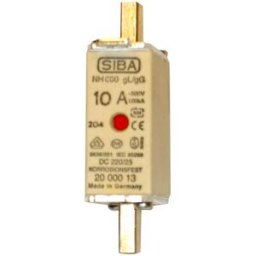 Siba 2000013.80el Knivsäkring C000, Gl/gg 80 A, 3-Pack, Elfördelning & Strömförsörjning