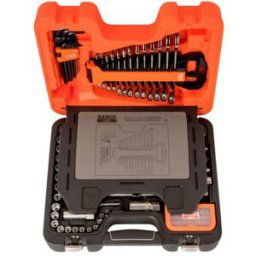 Bahco S95 Hylsnyckelsats 95 Delar, 1/4", 1/2", Handverktyg