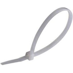 Gelia 4005320372 Buntband 140 X 3,6 Mm, Vit, 100-Pack, Installationsmaterial