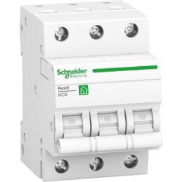 Schneider Electric Resi9 Dvärgbrytare 3-Pol 20 A, Anslutningsdon & Kablar