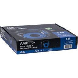 Gelia Amptec Laddkabel 1-Fas, Mode 2, Cee/schuko, 10-16 A, 5 M, Elfördelning & Strömförsörjning