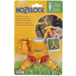 Hozelock 2256 Krankoppling Tvåvägs, För 3/4" Bsp-Gänga, Bevattning