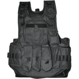 Jackal Gear Paintball Tank Vest (Färg: Svart)