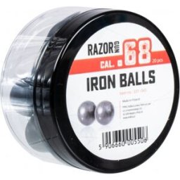 RazorGun Iron Balls .68 - 20st