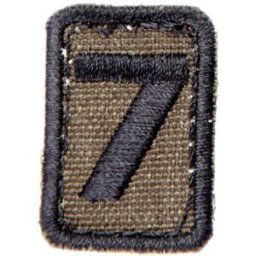 Snigel Design Snigel Patch Nummer (Nummer: 7)