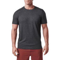 5.11 Tactical PT-R Charge Short Sleeve Top 2.0 (Färg: Svart HTR, Storlek: Large)