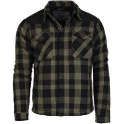 Mil-Tec Lumberjacket - Svart/OD (Storlek: Medium)