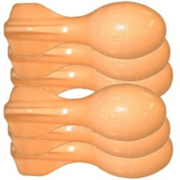 Övriga Tillverkare JCS F-69 HP Foam Rocket 6st (Färg: Orange)