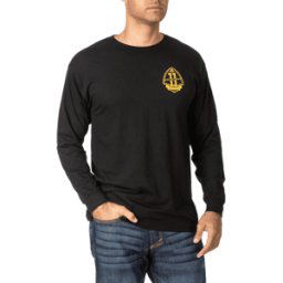 5.11 Tactical We Never Miss L/S Tee - Svart (Storlek: Medium)