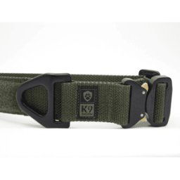K9 Thorn Alpha Cobra Hundhalsband 45mm (Färg: Oliv, Storlek: Medium)