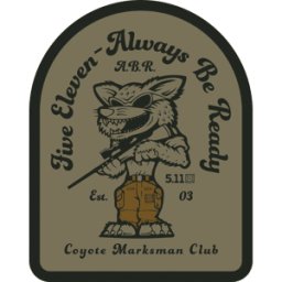 5.11 Tactical Coyote Hunter Patch