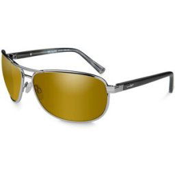 Wiley X WileyX Klein Pol Amber Gold Mirror Gunmetal Frame