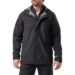 5.11 Tactical Force Rainshell Jacket (Färg: Svart, Storlek: Small)