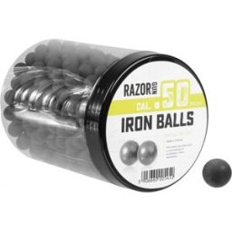RazorGun Iron Balls .50 - 500st