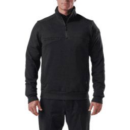 5.11 Tactical Job Shirt 1/4 Zip 2.0 (Färg: Svart, Storlek: 2XL)