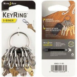 Nite Ize KeyRing Steel - S-Biner - Stainless