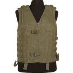 Mil-Tec Molle Carrier Vest (Färg: Olive)