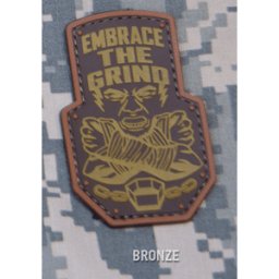 MSM - Mil-Spec Monkey MSM Patch PVC - Embrace The Grind (Färg: Brons)