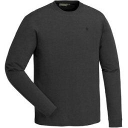 Pinewood Peached L/S T-Shirt 5404 (Färg: Röksvart, Storlek: Large)