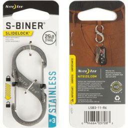 Nite Ize S-Biner SlideLock (Storlek: 3)