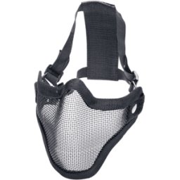 Swiss Arms Metal Mesh Mask (Färg: Svart)
