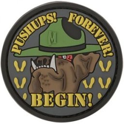 Maxpedition Patch - Devil Dog (Färg: SWAT)