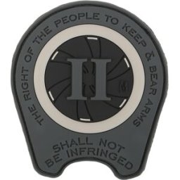 Maxpedition Patch - Right To Bear Arms 1911 Barrel Bushing (Färg: SWAT)