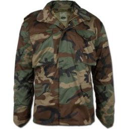 Annan Tillverkare Tru-Spec M-65 Jacka (Färg: Woodland, Storlek: Small)