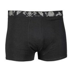 Mil-Tec Skull Boxershorts 2-pack (Färg: Svart, Storlek: Small)