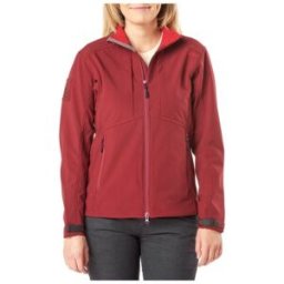 5.11 Tactical Women's Sierra Softshell (Färg: Code Red, Storlek: XL)
