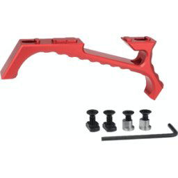 Annan Tillverkare JJ Airsoft VP23 Tactical Angled Grip Keymod/M-Lok (Färg: Röd)
