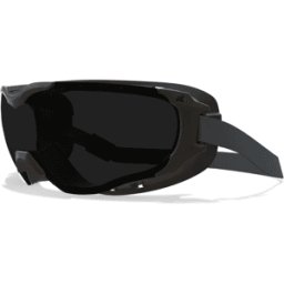 Edge Super 64 - Black Frame / G-15 Vapor Shield Lens / TPR Gasket