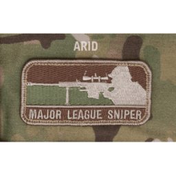 MSM - Mil-Spec Monkey MSM Patch - Major League Sniper (Färg: ACU Light)