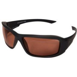 Edge Hamel Thin Temple, Black Frame / Polarized Copper Lens