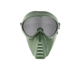 Evelox Steel Airsoftmask (Färg: Grön)