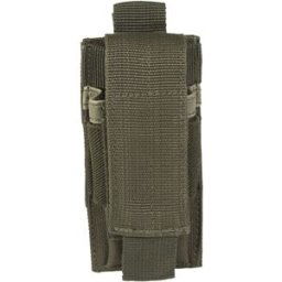 Mil-Tec Pistolmagasinficka Enkel Molle (Färg: Oliv)