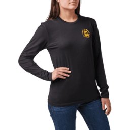 5.11 Tactical Women's Fellowship Long Sleeve Tee (Färg: Svart, Storlek: Small)