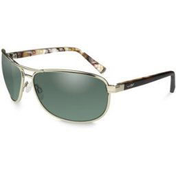 Wiley X WileyX KLEIN Polarized Green Gold Frame