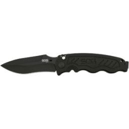 SOG Zoom Straight Edge Black Tini