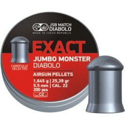 JSB Match Diabolo JSB Exact Jumbo Monster 5,52mm 1,645g - 200st