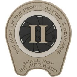 Maxpedition Patch - Right To Bear Arms 1911 Barrel Bushing (Färg: Arid)